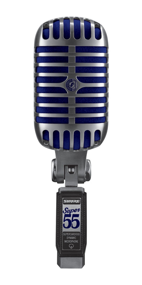 Shure 55SH Series II Iconic Microphone - Vintage Style, Rich Sound Quality, Rugged Construction, Shock-Mounted Noise Reduction for Vocals & Instruments-for Live Performances & Studio Recording