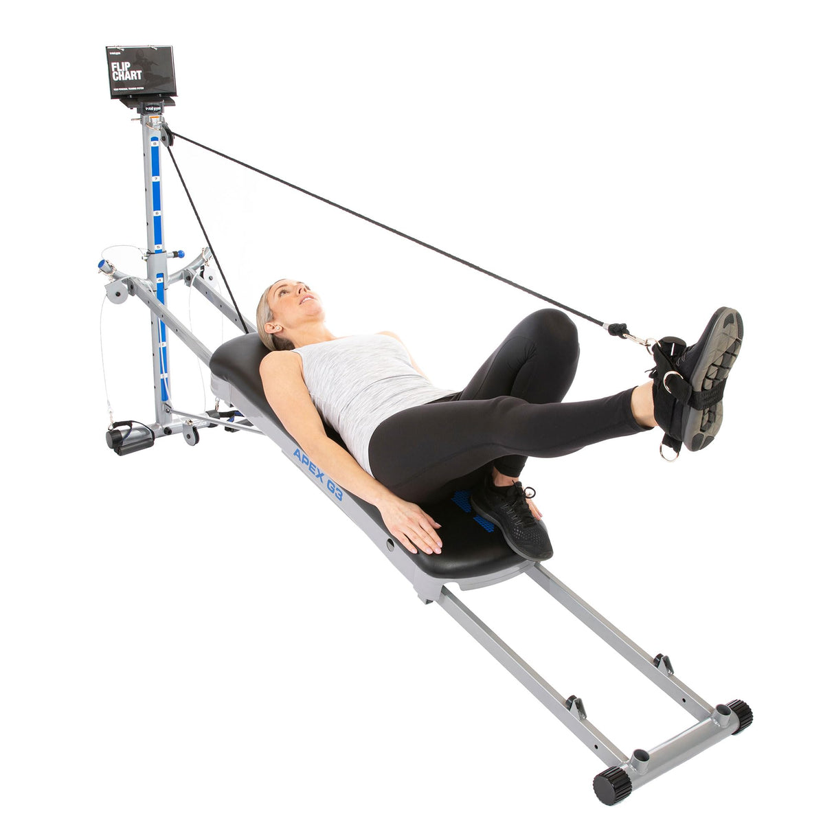 Total Gym APEX Versatile Indoor Home Gym Workout Total Body Strength Training Fitness Equipment