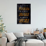 Success Tree Inspirational Quote Canvas Wall Art Motivational Motto Painting Inspiring Entrepreneur Posters Prints Artwork Decor Framed for Home Office Classroom Ready to Hang - 12" Wx18 H