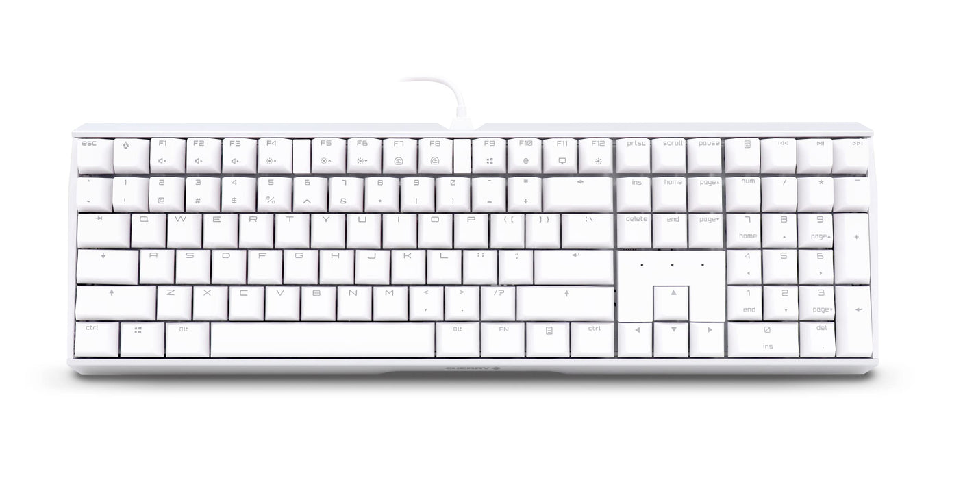 Cherry MX Board 3.0 S Wired Gamer Mechanical Keyboard with Aluminum Housing - MX Brown Switches (Slight Clicky) for Gaming and Office - Customizable RGB Backlighting - Full Size - Black