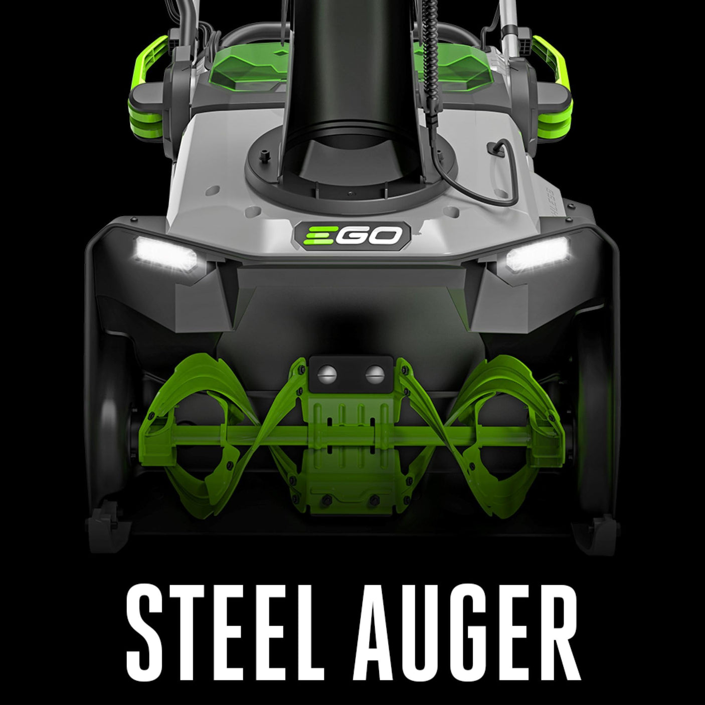 EGO POWER+ 24" Electric Snow Blower, Cordless Self-Propelled 2-Stage, Includes (2) 56 V 7.5Ah Batteries and Dual Port Charger - SNT2405