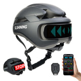 Smart Bike Helmet with Light: Bicycle Helmets for Adult Teens for Mountain & Road Cycling Electric Scooter Skateboard Skating