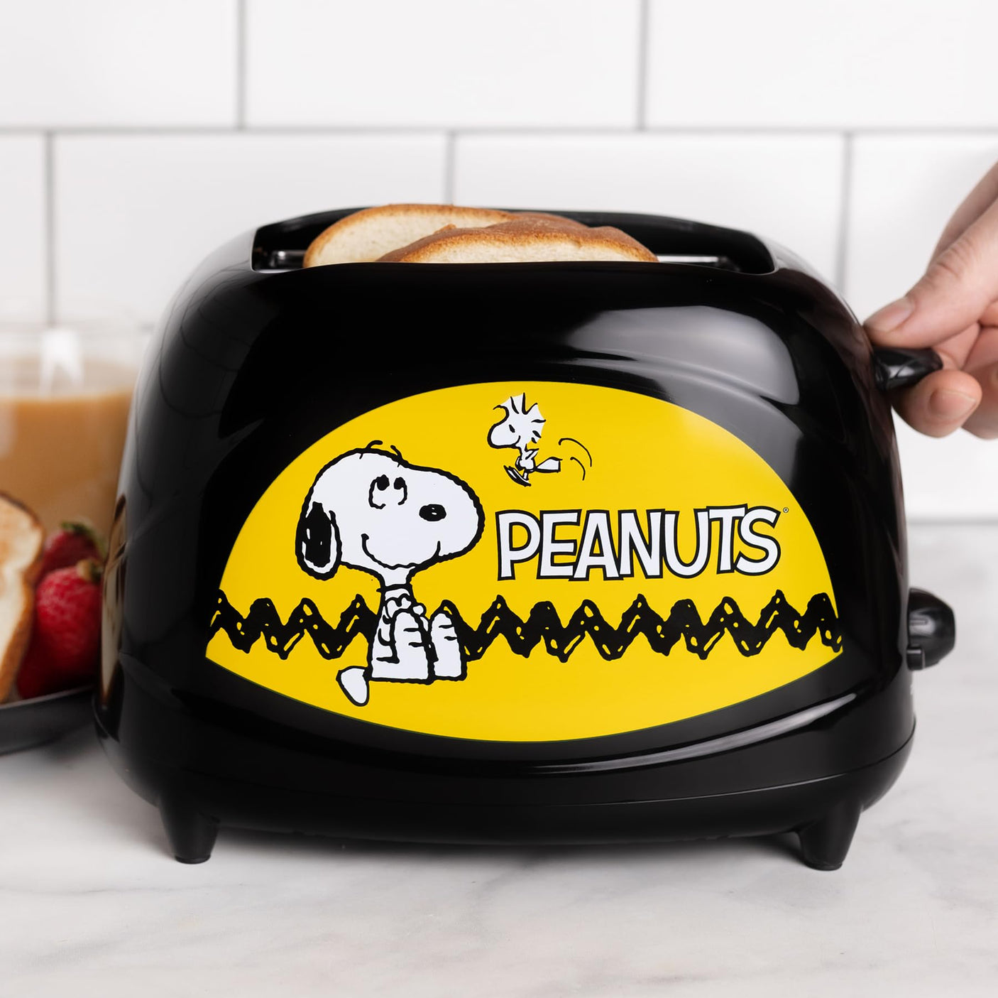 Uncanny Brands Bob Ross Toaster - Toasts Bob's Iconic Face onto Your Toast