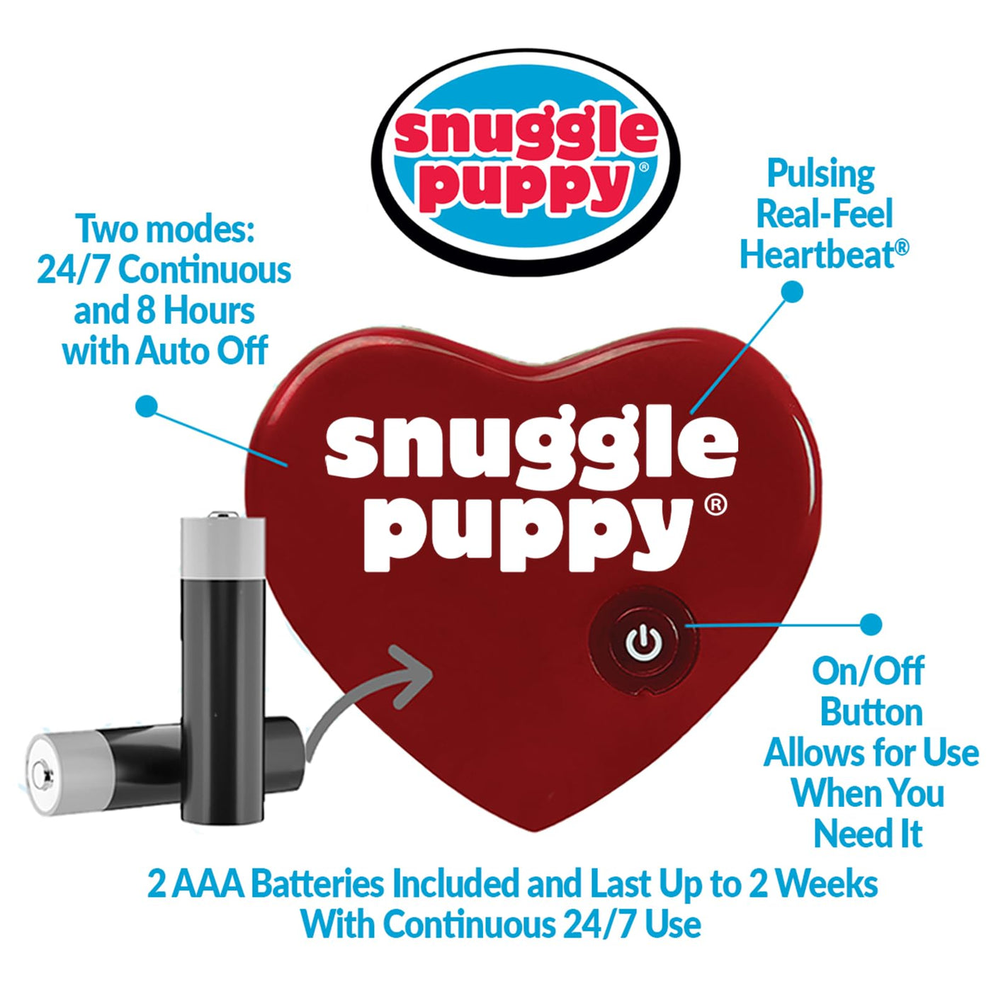 Original Snuggle Puppy Heartbeat Stuffed Dog Toy. Puppy Toy for Anxiety Relief, Calming Aid, and Comfort Toy for Behavioral Training in Golden