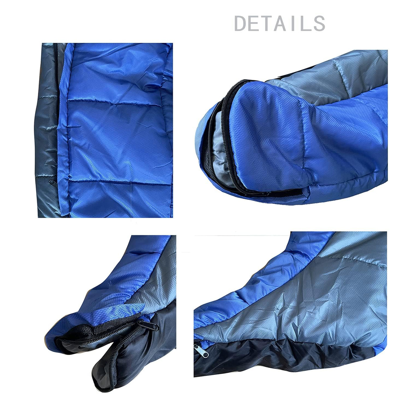 Gaorui Humanoid Outdoor Camping Winter Indoor Portable Ultralight Warm Adult Windproof Sleeping Bag