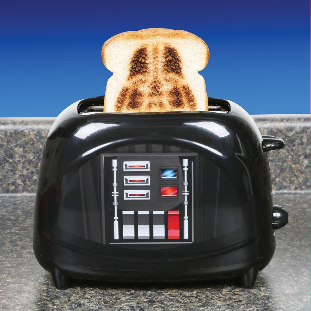 Uncanny Brands Bob Ross Toaster - Toasts Bob's Iconic Face onto Your Toast