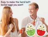 Lasubst Egg Timer That Goes in Water for Soft Medium Hard Boiled Eggs, 1 Red 1 Color