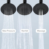 BOONA - The Original Tandem Shower | As Seen On Shark Tank | Double Shower Head for Couples, High Pressure Dual Shower Heads (One Showerhead, Midnight Black)