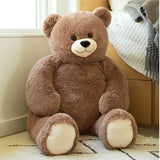 Vermont Teddy Bear Giant Elephant Stuffed Animal - 6 Foot Big Stuffed Elephant Plush from Giant Cuddle Collection - Collectible Plushies for Kids & Adults | Crafted in The USA