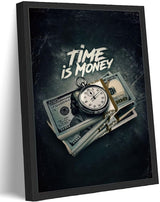 Making Money Trading Motivational Canvas Wall Art Investing Office 1 Million Wall Decor Pictures Finance Investor Stocks Forex Trade Poster Print for Living Room Bedroom Office Decoration