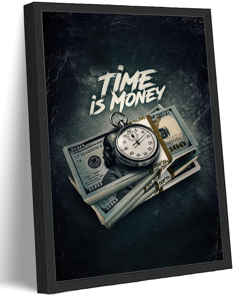 Making Money Trading Motivational Canvas Wall Art Investing Office 1 Million Wall Decor Pictures Finance Investor Stocks Forex Trade Poster Print for Living Room Bedroom Office Decoration
