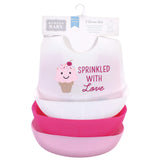 Hudson Baby Unisex Baby Silicone Bibs, Perfect Gentlemen, One Size