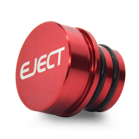 FIRE Missile+Eject Billet Aluminum Cigarette Lighter Plug Cover - Fits All Vehicles with Standard 12 Volt Power Source