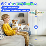 Foam Drone RC UFO for Kids and Beginners, Remote Control Airplane with Light, RC Plane Helicopter with Auto Hovering and 2 Batteries (15 Mins)