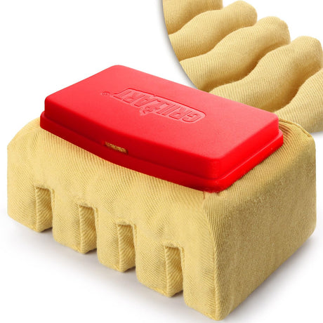 GRILLART Grill Brush Bristle Free. SteamWizards BBQ Replaceable Cleaning Head, Unique Seamless-Fit Scraper Tool for Cast Iron/Stainless-Steel Grates, Safe Barbecue Grill Cleaner-Red