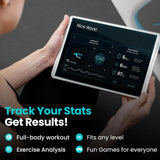 GoBalance Board - App-Enabled Balance Board. Smart Bluetooth Sensor, 12 FREE Interactive Games - Fun, Balance Training and Home Gym Workout! Boost Coordination & Strength for Teens and Adults