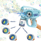 Automatic Gatling Bubble Gun,That Produces Thousands of Bubbles per Minute, Suitable for Children and Adults and Perfect for Indoor and Outdoor Birthday Parties for Girl Boy