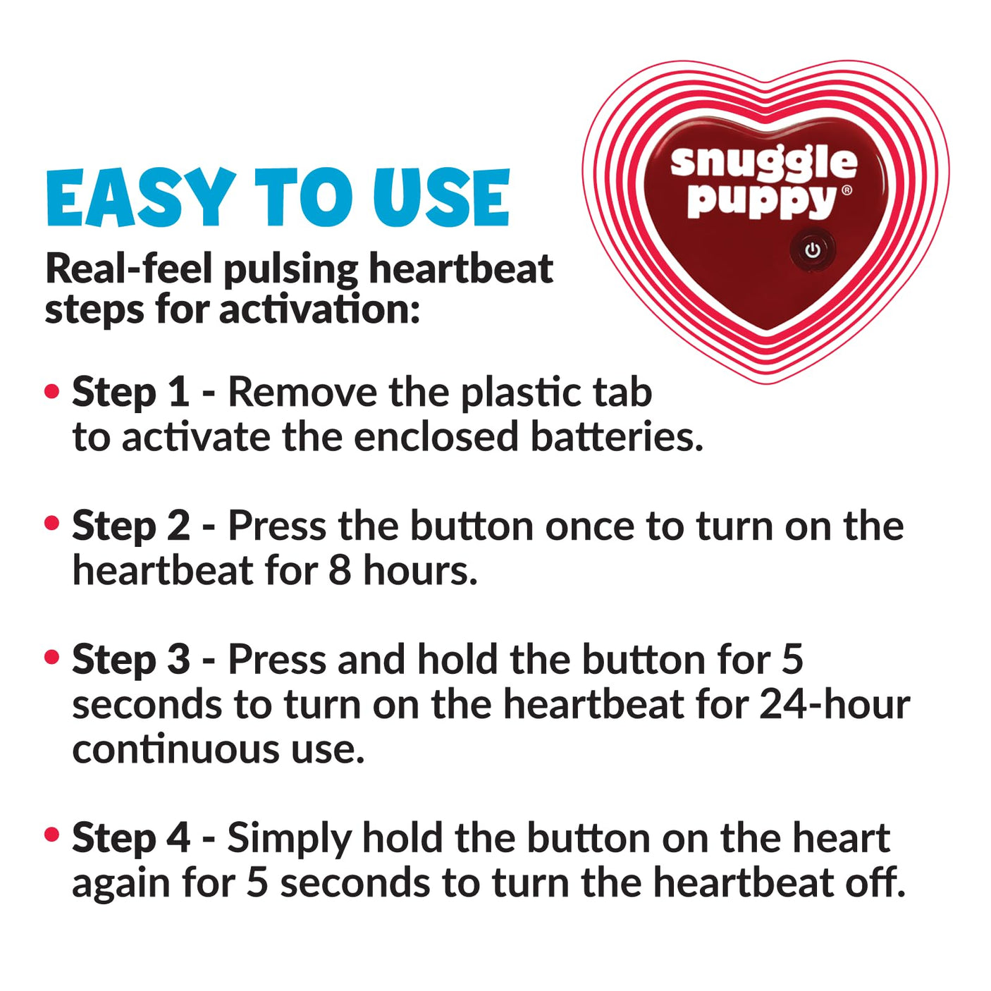 Original Snuggle Puppy Heartbeat Stuffed Dog Toy. Puppy Toy for Anxiety Relief, Calming Aid, and Comfort Toy for Behavioral Training in Golden