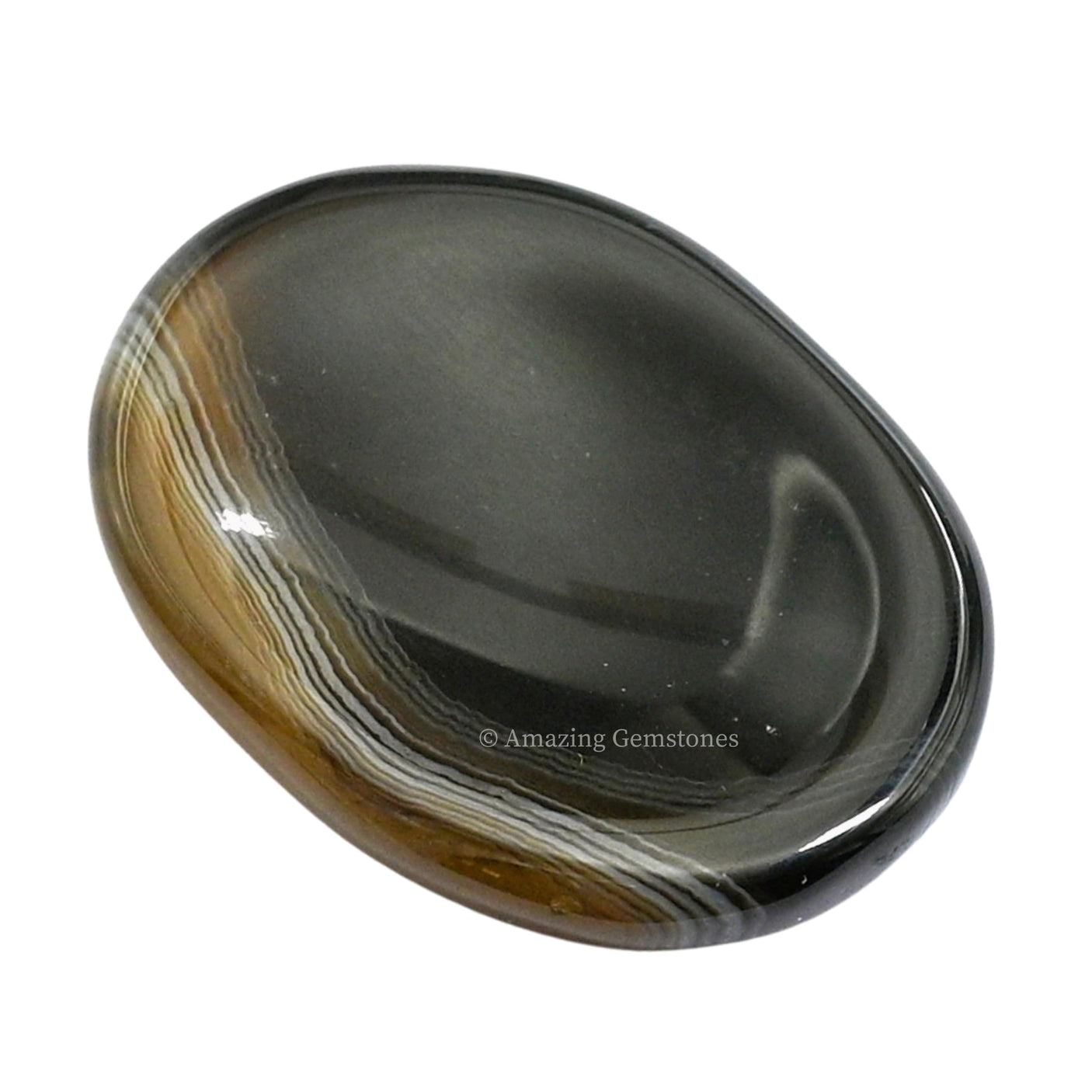 Amazing Gemstone Labradorite Worry Stone, Healing Crystals - Piedra Crystal Fidget for Gift, Meditation, Calming, Relaxation, Stress Relief