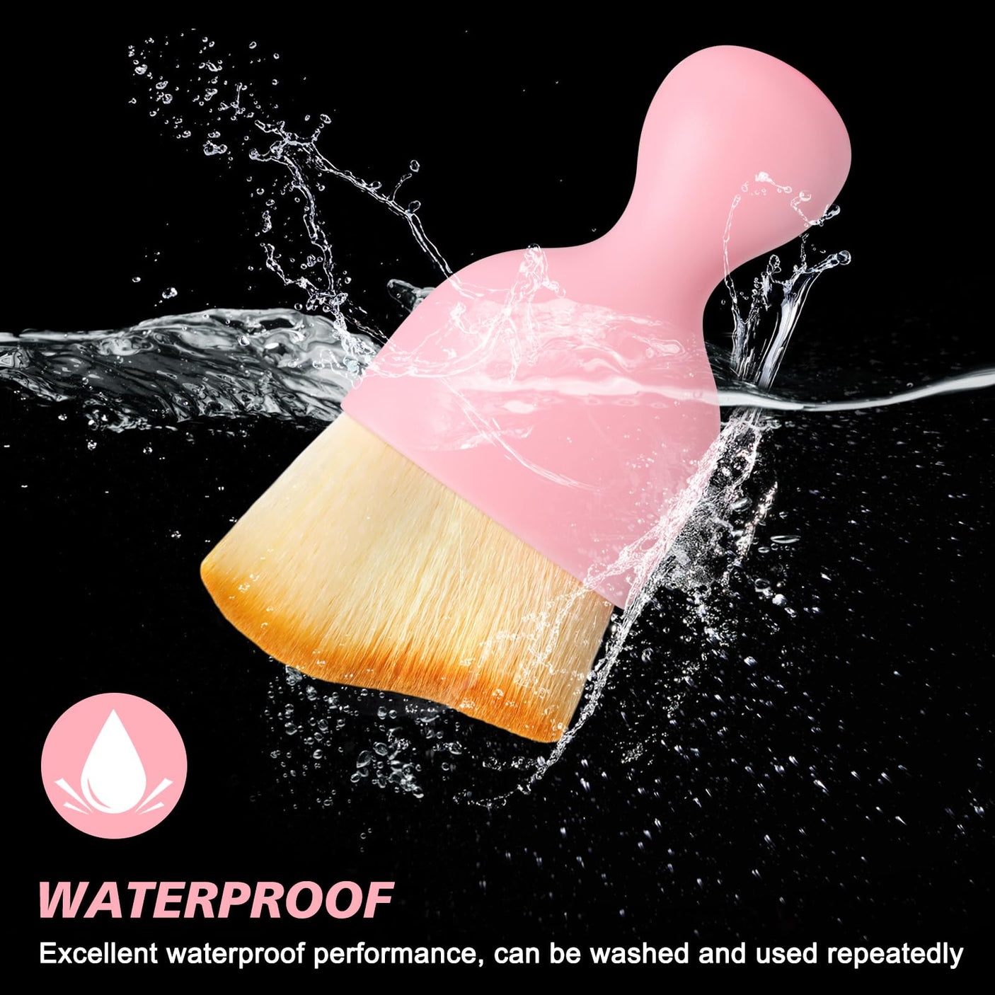 Ouzorp Car Interior Dust Brush, Car Detailing Brush, Soft Bristles Detailing Brush Dusting Tool for Automotive Dashboard, Air Conditioner Vents, Leather, Computer,Scratch Free