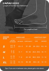 CAPAS 2mm Neoprene Sand Socks, Beach Volleyball Sand Proof Outdoor Socks, Wetsuit Diving Water Socks Keep Warm for Men Women