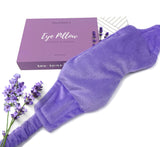Weighted Lavender Eye Mask for Sleeping, Yoga, Dry Eyes - Great Relaxation Gifts for Mom, Dad, Women, Men - Aromatherapy Lavender Eye Pillow Gift (Navy Blue)