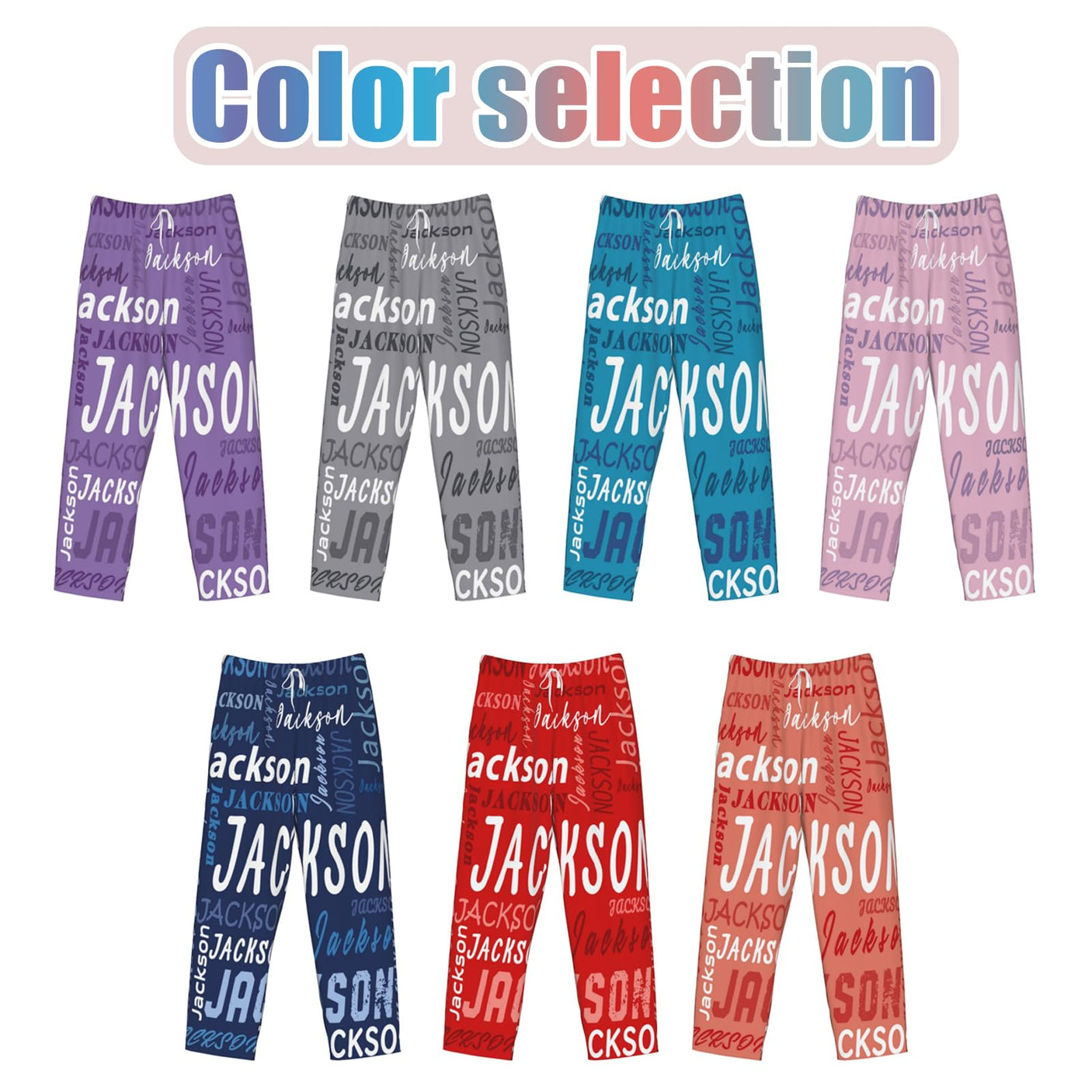 Custom Pajamas Pants Plaid Personalized Funny PJ Pant Design with Face Pajama for Men Women Dog Pet