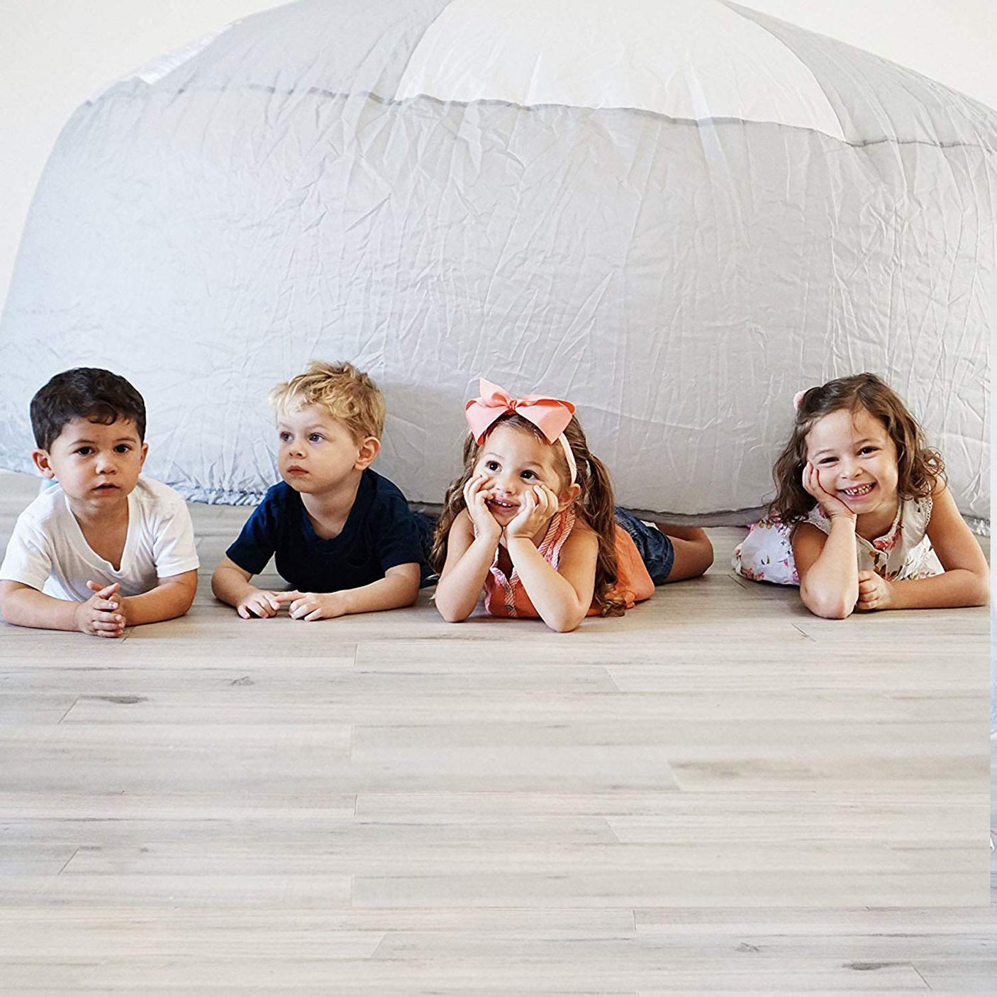 The Original Patented AirFort - Build A Fort in 30 Seconds, Inflatable Fort for Kids, Play Tent for 3-14 Years, A Playhouse Where Imagination Runs Wild, Fan not Included (Starry Night)