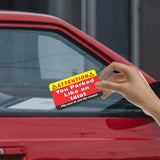 PARTH iMPEX You Parked Like an Idiot Business Cards (Pack of 100) Bad Parking Cards 3.5"x2" Multi Reasons Violation stocking stuffers for adults
