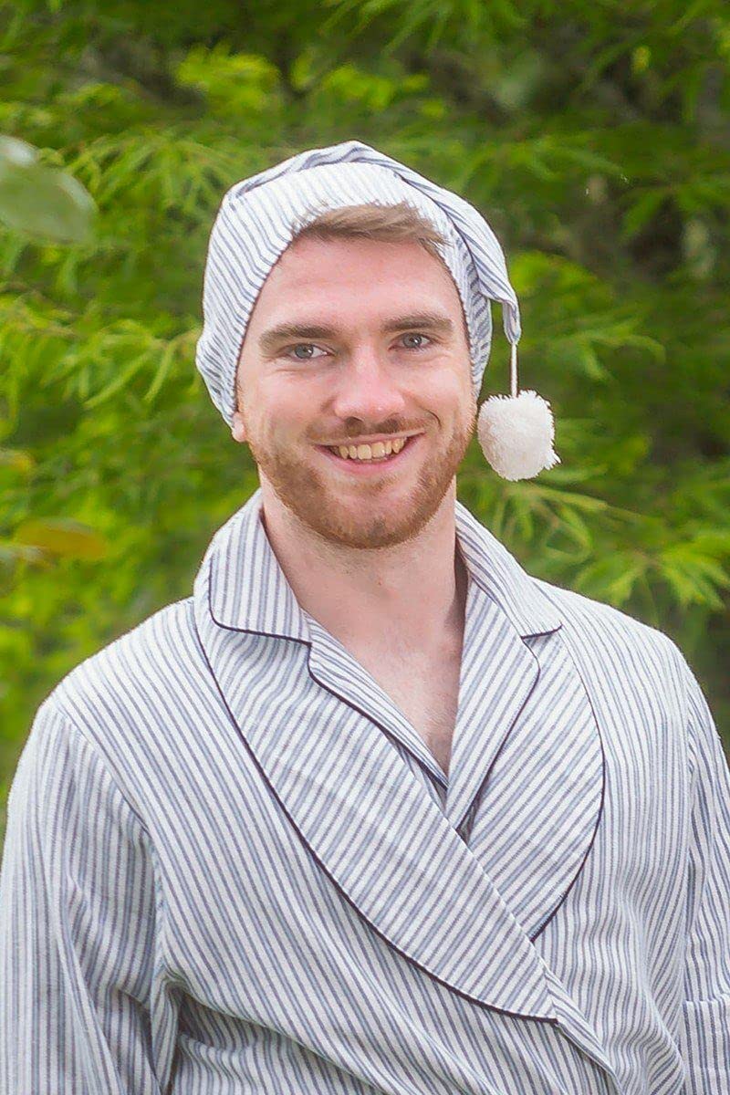 Men's Night Cap, 100% Cotton