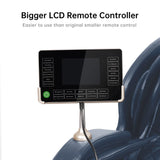 Real Relax 2024 Dual Core S Track Full Body Zero Gravity Massage Chair Recliner with App Control, Black
