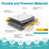 AWSUM Inflatable Floating Dock Air Dock Platform Floating Island Raft with None-Slip Surface for Pool Beach Ocean