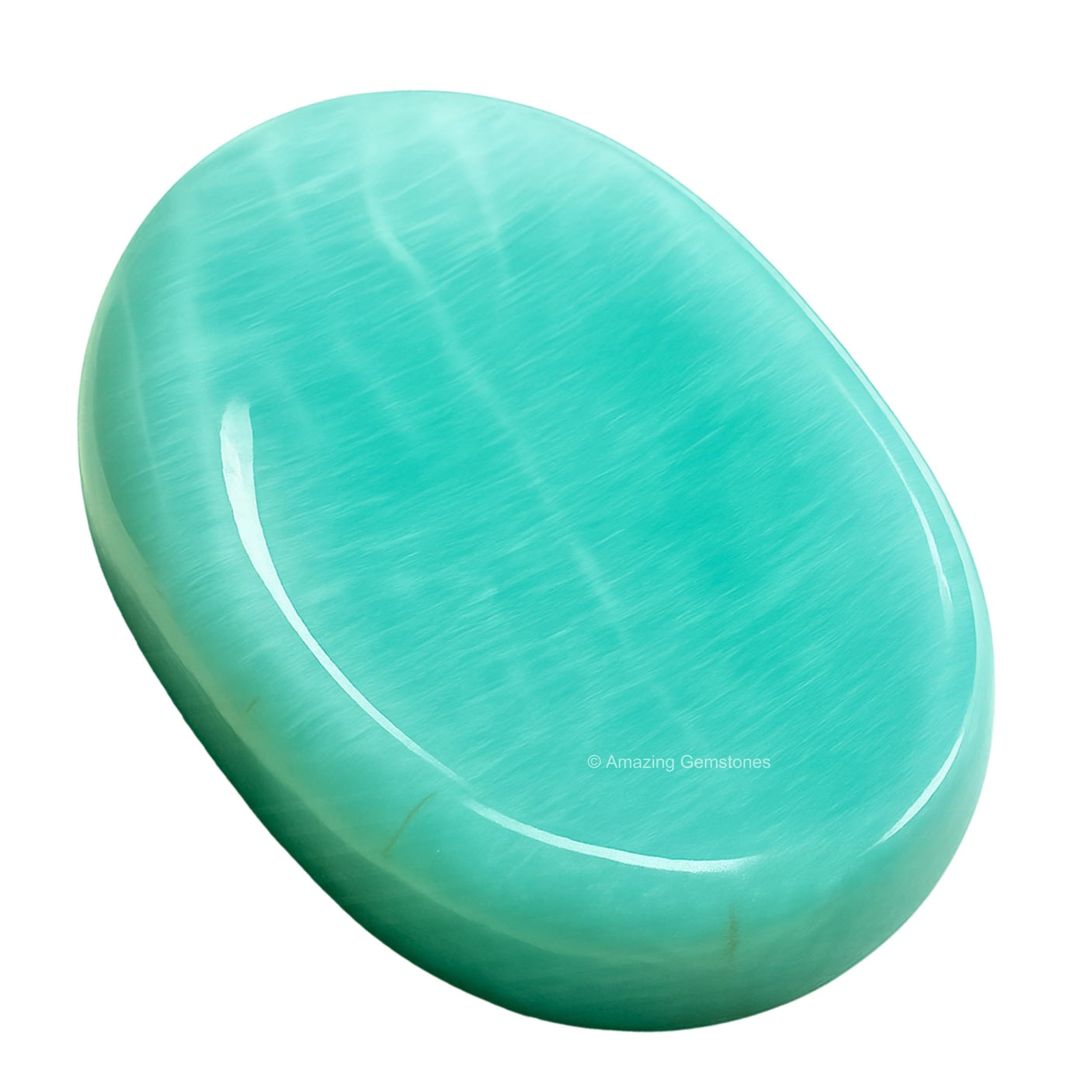 Amazing Gemstone Labradorite Worry Stone, Healing Crystals - Piedra Crystal Fidget for Gift, Meditation, Calming, Relaxation, Stress Relief