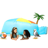 The Original Patented AirFort - Build A Fort in 30 Seconds, Inflatable Fort for Kids, Play Tent for 3-14 Years, A Playhouse Where Imagination Runs Wild, Fan not Included (Starry Night)