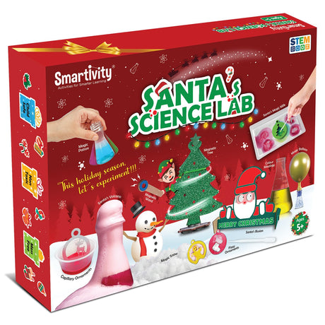 Smartivity Glow Magic Science Kit for Kids Ages 6-7-8-9-10-11-12 Years | 20 Amazing Science Experiments I Birthday Gifts for Boys & Girls | STEM Kit Toy for 6-12 Years Old