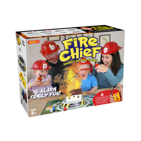 Prank-O My First Fire Prank Gift Box – Empty Box for Wrapping Real Presents – Hilarious Fake Packaging for Birthdays, Christmas, and Holidays – Fun Gag Gift Box for Men, Women, and Kids
