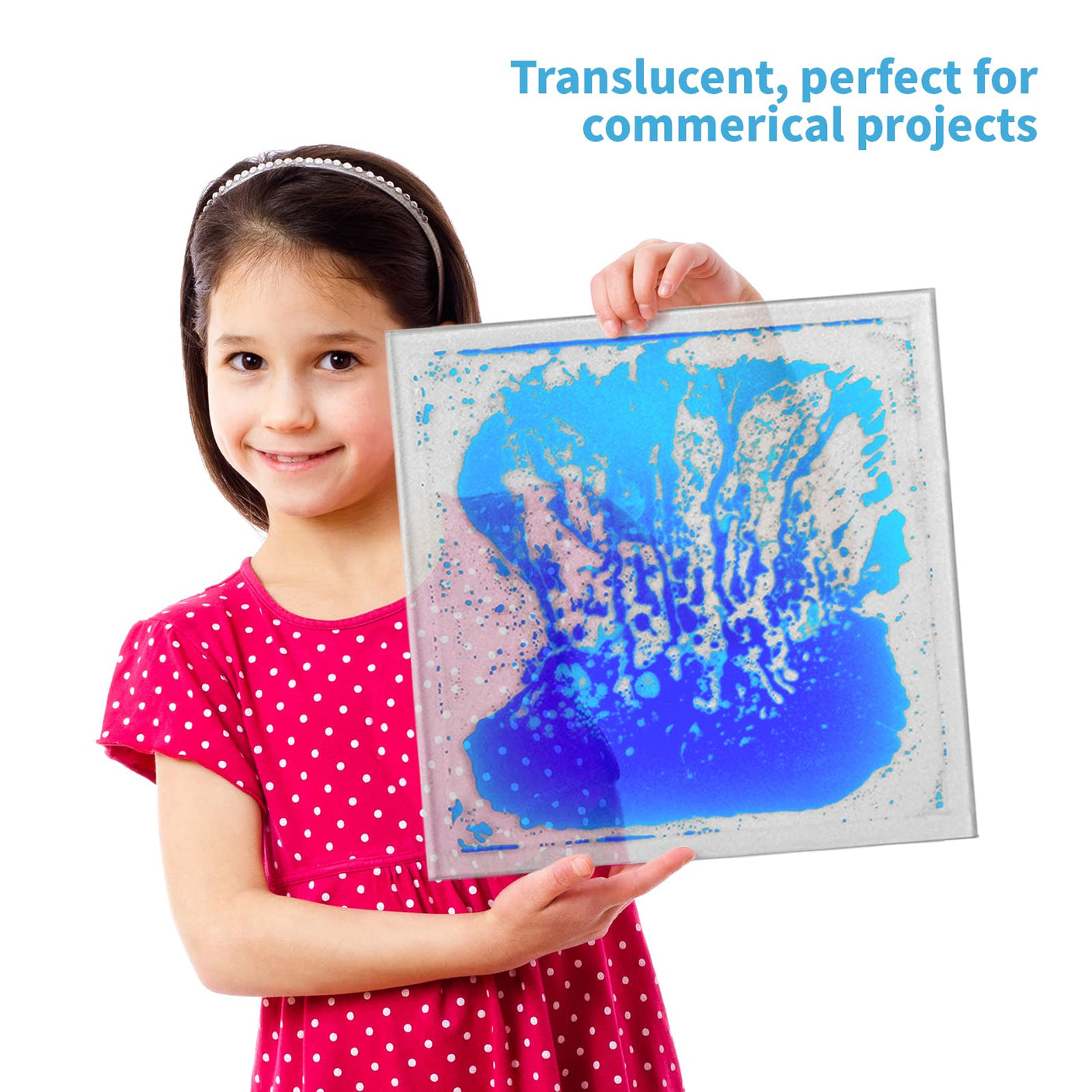 Art3d Liquid Fusion Activity Play Centers for Children, Toddler, Teens, 12" X 12" Pack of 9 Tiles