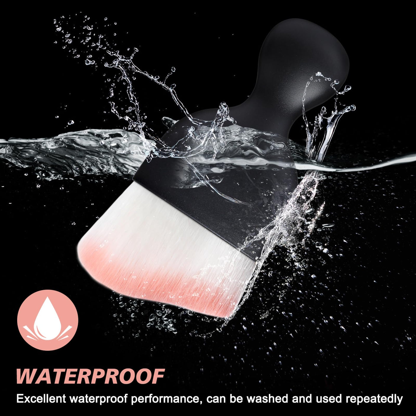 Ouzorp Car Interior Dust Brush, Car Detailing Brush, Soft Bristles Detailing Brush Dusting Tool for Automotive Dashboard, Air Conditioner Vents, Leather, Computer,Scratch Free