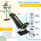 Total Gym APEX Versatile Indoor Home Gym Workout Total Body Strength Training Fitness Equipment