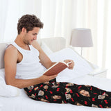 Custom Pajamas Pants Plaid Personalized Funny PJ Pant Design with Face Pajama for Men Women Dog Pet