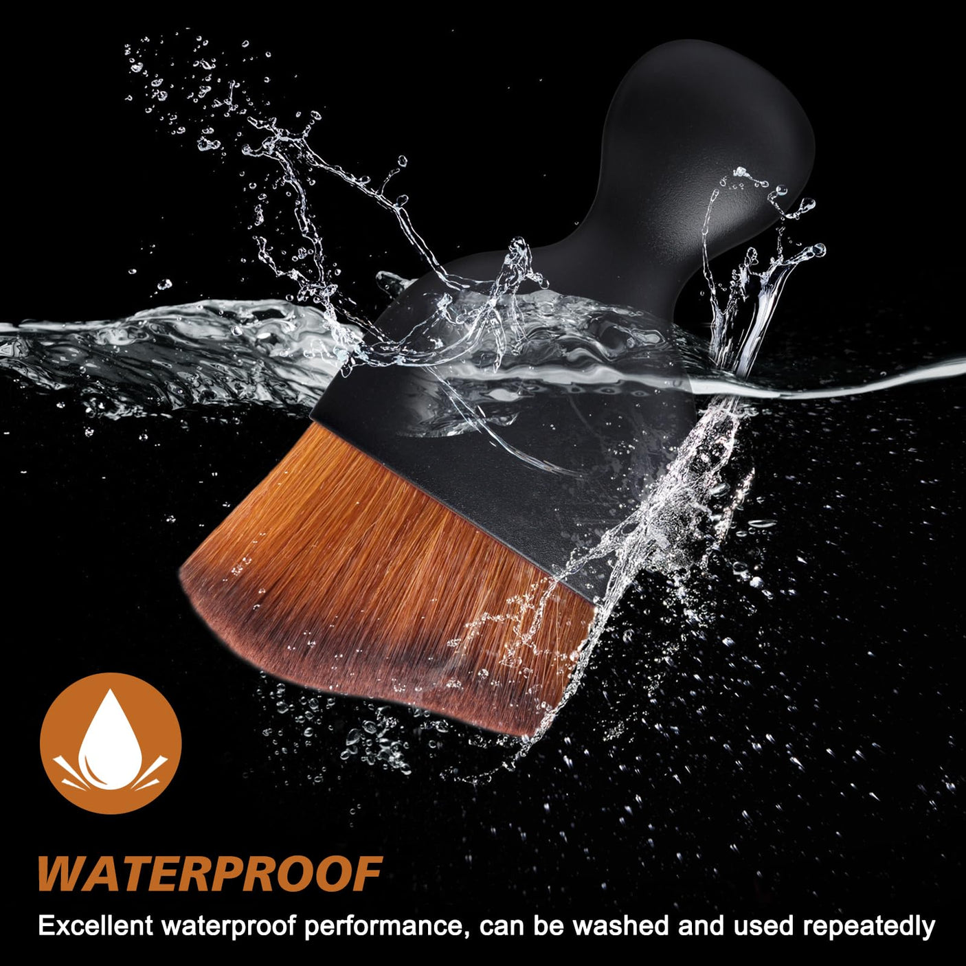 Ouzorp Car Interior Dust Brush, Car Detailing Brush, Soft Bristles Detailing Brush Dusting Tool for Automotive Dashboard, Air Conditioner Vents, Leather, Computer,Scratch Free