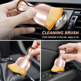 Ouzorp Car Interior Dust Brush, Car Detailing Brush, Soft Bristles Detailing Brush Dusting Tool for Automotive Dashboard, Air Conditioner Vents, Leather, Computer,Scratch Free