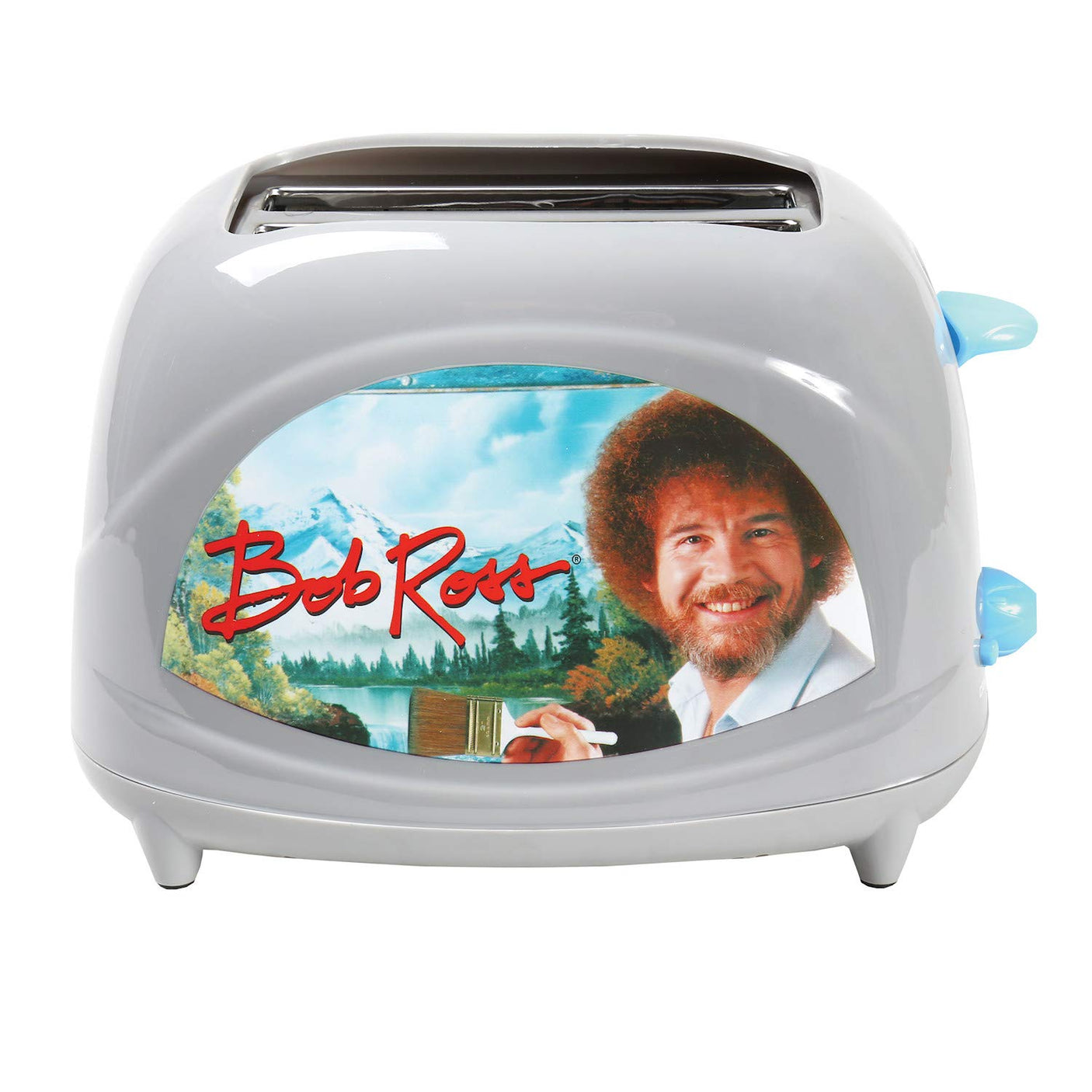 Uncanny Brands Bob Ross Toaster - Toasts Bob's Iconic Face onto Your Toast