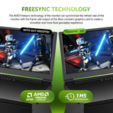 G-STORY 14‘’ Portable Monitor for Xbox Series X 4K Portable Gaming Monitor IPS Screen for Xbox Series X（not Included） with Two HDMI, HDR, Freesync Game Mode Travel (14“&4K for Xbox Series X)