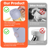 TrendPlain 16oz/470ml Glass Olive Oil Sprayer for Cooking - 2 in 1 Olive Oil Dispenser for Kitchen Gadgets, Air Fryer, Salad, and BBQ - Navy