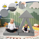22Pcs Modular Kids Play Couch - Kids Couch for Playroom Bedroom Living Rooms Toddler Sofa for Inspiring Child Creativity，Children Convertible Foam Sofa