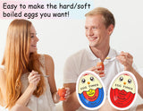 Lasubst Egg Timer That Goes in Water for Soft Medium Hard Boiled Eggs, 1 Red 1 Color