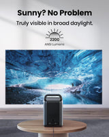 NEBULA Cosmos 4K SE Smart Projector, Nebulamaster, High-Brightness with Dolby Vision, 200" Screen, 1800 ANSI Lumens, HybridBeam, Enhanced Image Quality, GTV, Portable, for Gaming, Home, and Office Use