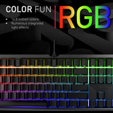 Cherry MX Board 3.0 S Wired Gamer Mechanical Keyboard with Aluminum Housing - MX Brown Switches (Slight Clicky) for Gaming and Office - Customizable RGB Backlighting - Full Size - Black