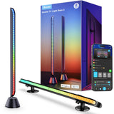 Govee Upgraded 31 Inch LED Light Bar with Scene and Music Modes, RGBIC WiFi Light with Multiple Placement Options Suitable for 55-70 inch TVs, Voice and App Control, 1 Pack